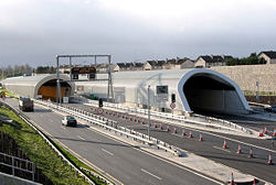 Dublin Port Tunnel, Entrance and Exit, Whitehall, Dublin, Ireland.jpg