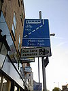 Bus lane operational hours - Coppermine - 22030.jpg