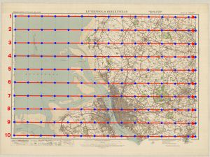 For archaic maps using Cassini (Delamere) or Scottish or Irish Bonne projections, every gridline join needs to be clicked as demonstrated in this Popular Edition sheet